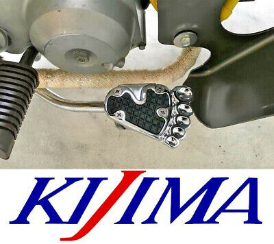 NEW! Kijima 213-142 Big Foot brake pedal cover CHROME Honda NEW! Kijima 213-142 Big Foot brake pedal cover CHROME Honda