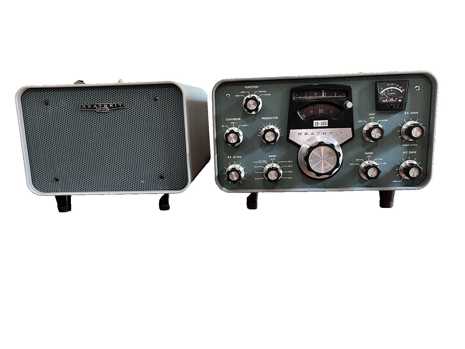 Estación Base Heathkit SSB receptores para radioaficionados