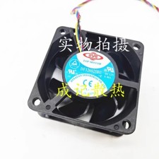 1PCS DF126025BU DC12V 0.80A 6CM 4-Wire PWM Dual Ball Cooling Fan