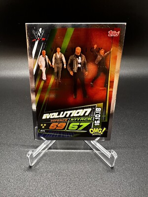 2019 Topps Slam Attax WWE Evolution Foil And Base