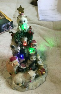 cat lovers christmas tree