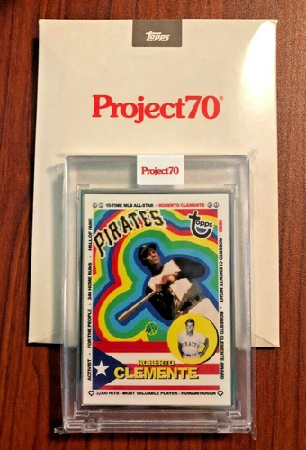 Topps Project 70 Roberto Clemente by Sean Wotherspoon #18 Artist Proof AP /51