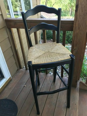 Amazing Pottery Barn Tall Wood Bar Stool Ebay