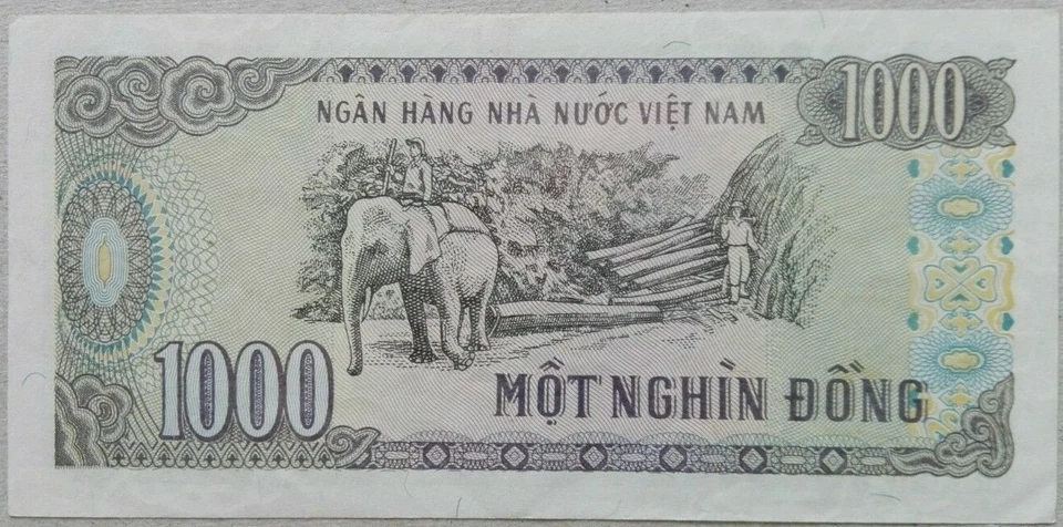 Vietnam 1988 1000 Dong note VE 4988274 - Image 2 of 2