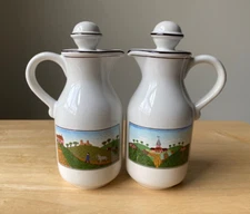 VILLEROY & BOCH DESIGN NAIF Oil & Vinegar Cruets - VGUC