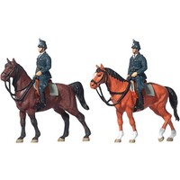 Preiser 10399 Berittene Polizei. Deutschland Um 1960 H0 H0 + Neu