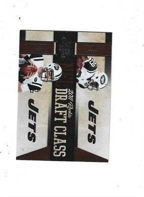 2011 Playoff Contenders Draft Class #14 Bilal Powell/Greg McElroy JETS