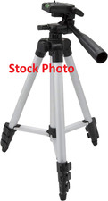 GPX 42" Adjustable Aluminum Tripod with 3-Way Pan  Tilt Head