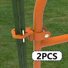 2x T Post Gate Hinge Pins Hang Gate from A T Post for Backyard Garden Farm