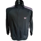 Black Needles Track suit Jacket BG213 size L Retro Styles Embroidered - NLD