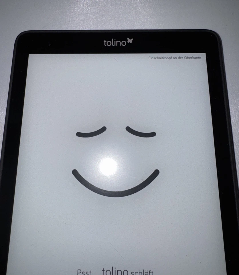 Tolino Epos 1 Premium eBook Reader guter Zustand geprüft 7,8 Zoll volle Funktion - Bild 2 von 4