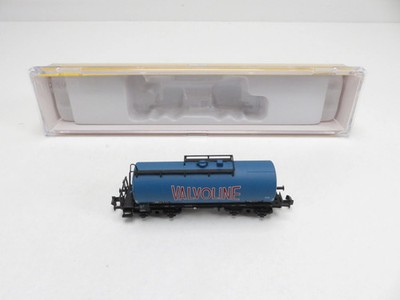 (RBT470) Brawa 67717 Leichtbaukesselwagen ''Valvoline'' DB, DC, N, OVP