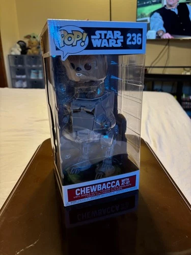 Funko Pop! Deluxe: Star Wars - Chewbacca With AT-ST #236 Vinyl Bobble Head - NIB