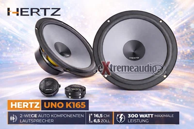 Ensemble haut-parleurs de voiture 2 voies Hertz Uno K165 16,5 cm 300 watts - Photo 1/4