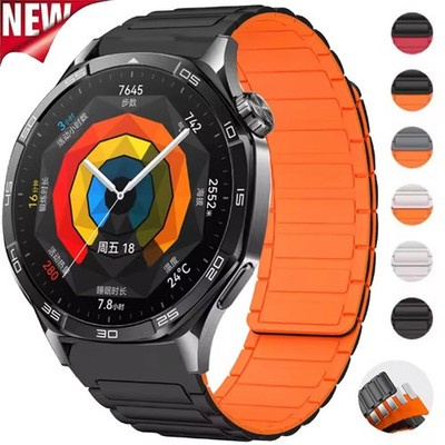 22mm Magnet Silikon Armband für Huawei Watch 5 4 46mm GT 6 GT 5 GT 4 3 46mm Band