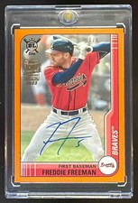 2021 Topps Baseball Big League Freddie Freeman 1/1 #14 Atlanta Braves