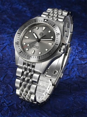 San Martin SN0044-G-B 2025 NH35 Automatic Mechanical Waterproof Watch For Men