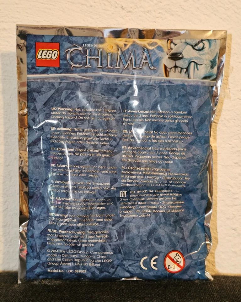 LEGO Legends of Chima LOC391502 - Ice Crossbow Foil Pack - NEU/OVP - Bild 2 von 2