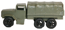 VINTAGE TEE-MEE OD GREEN PLASTIC M34 DEUCE  A HALF 2.5 TON CARGO US ARMY TRUCK