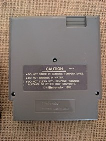 Wrath of the Black Manta Nintendo NES Cartridge With Dust Cover