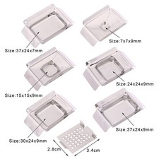 Tissue Embedding And Processing Cassettes Base Mold 7x7x9mm/24x24x9mm/37x24x9mm