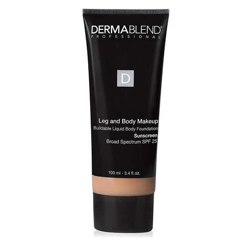 Leg and Body Makeup Foundation with SPF 25, 20N Light Natural, 3.4 Fl. Oz.