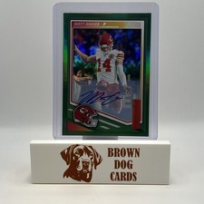 2025 Score - Matt Araiza #288 Signatures Green (AU)