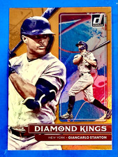 2022 Panini Donruss Baseball Holo Orange Diamond Kings Giancarlo Stanton #3