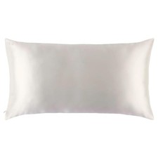 King Pure Silk Pillow Case - 100 Pure 22 Momme Mulberry Silk - King Size Sta...