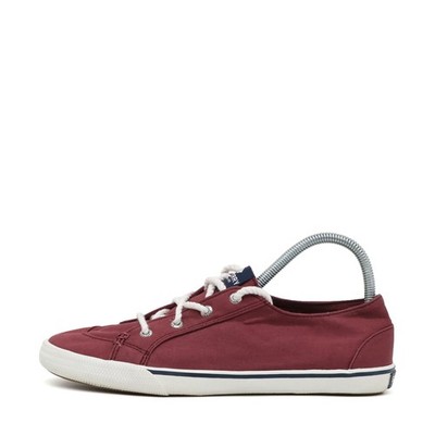 Sperry Damen STS85128 Schuhe Bordeaux Canvas Low-Top Segelschuhe Sneaker EU 37.5
