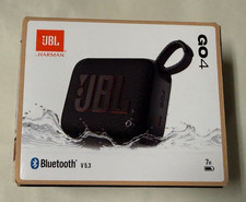JBL Go 4 Portable Bluetooth Speaker Black - NIB