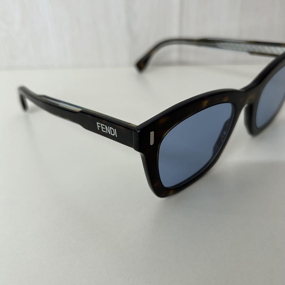 FENDI Ff M0101 Iprku Blue Lens Sunglasses | eBay