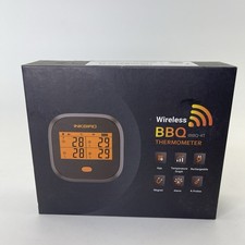 Inkbird Black Wi-Fi Rechargeable Wireless Sma...