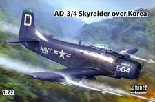 Sword Models 1/72 DOUGLAS AD-3/4 SKYRAIDER OVER KOREA