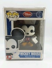 Funko Pop Disney Mickey Mouse 01 Red Label Disney Store Exclusive Figure READ IN