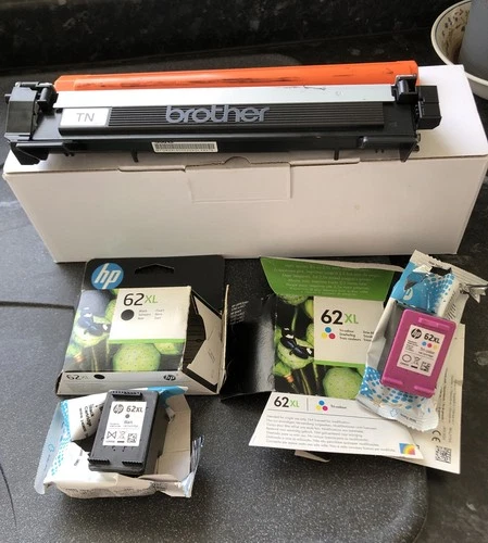 Genuine Empty HP Ink Cartridges & Brother. HP 62XL Brother LY8432001