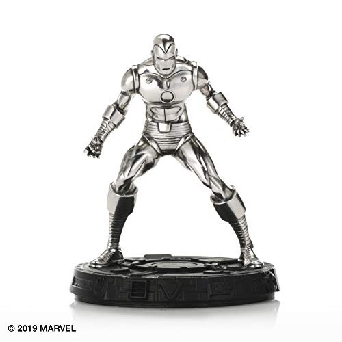 ROYAL SELANGOR Marvel Figurines Iron Man Retro Marvel Pewter Hero Gift Japan