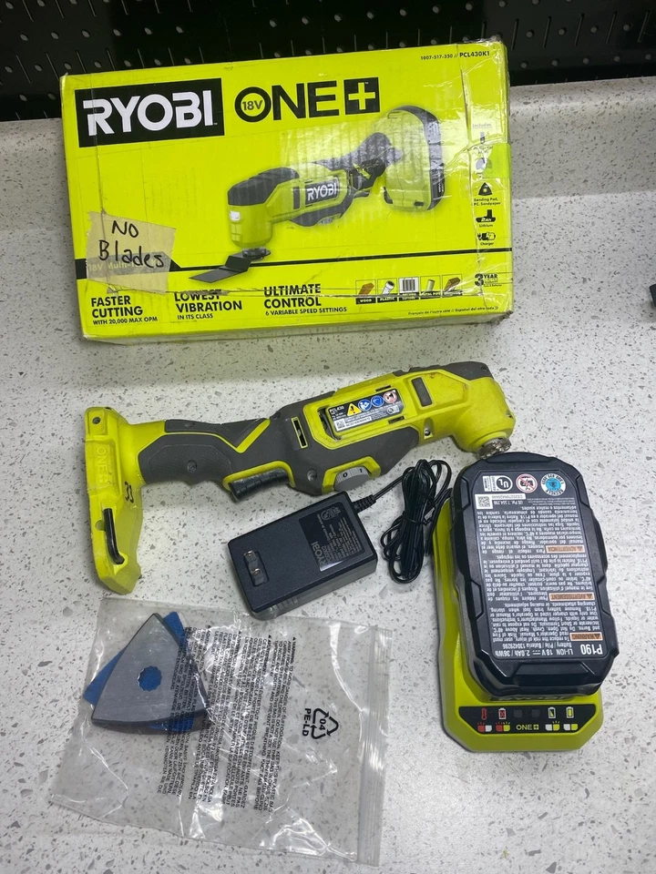 (( PARTS ONLY)) Ryobi 18v multi-tool kit - PCL430K1-- FREE SHIPPING -- - Image 2 of 4