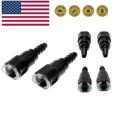 800-085 Fuel Line Quick Connector That Adapts 3/8 In. Steel To 5/16 In. Nylon...