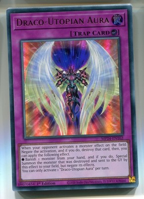 Yu-Gi-Oh! Draco Utopian Aura Ultra Rare englisch MP24-EN162 Dracho Utopische