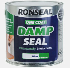 Ronseal One Coat Damp Seal White 750ml 5010214851010