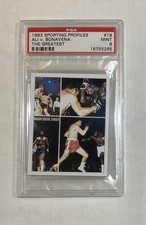 MUHAMMAD ALI VS BONAVENA 1993 PERFILES DEPORTIVOS LA MEJOR TARJETA #19 PSA 9 COMO NUEVO