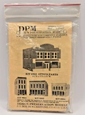DPM Design Preservation Models N Scale Otto's Parts #503 USA Sealed