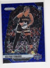 2024 Panini Prizm WNBA Aaliyah Edwards Rookie RC #70 BLUE VELOCITY PRIZM