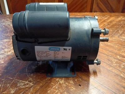 Leeson 1-1/2 HP Electric Motor Model M4K34DK2C