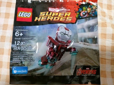 LEGO Marvel Avengers Iron Man Silver Centurion MK33 Figur Neu Versiegelt