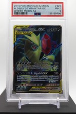 PSA 9 - MEGA SABLEYE & TYRANITAR GX 225/236 FA - 2019 Pokemon SM Unified Minds on eBay