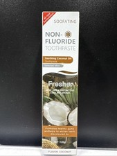 Soothing Coconut Oil Non-Fluoride Whiting Toothpaste w/Cooling Mint Aroma 4.23oz