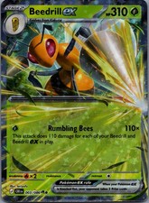 Beedrill ex 3/086 Chaos Rising Double Rare NM