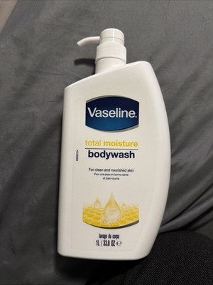 Vaseline Total Moisture Moisturizing Body Wash Gel 33.8 fl oz Unisex